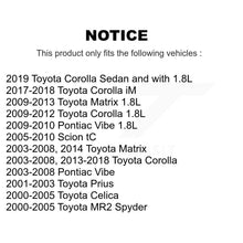 Charger l'image dans la galerie, Wheel Bearing 70-510070 For Toyota Corolla Matrix Pontiac Vibe iM Celica MR2 Spyder Scion tC Prius