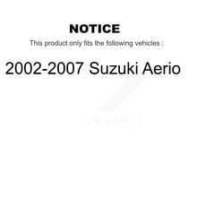 Charger l'image dans la galerie, Front Wheel Bearing 70-510077 For 2002-2007 Suzuki Aerio