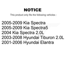 Charger l'image dans la galerie, Front Wheel Bearing 70-510078 For Hyundai Elantra Kia Spectra Tiburon Spectra5