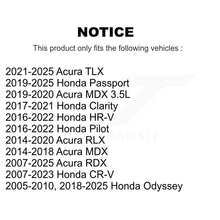 Charger l'image dans la galerie, Front Wheel Bearing 70-510086 For Honda CR-V Acura RDX Odyssey HR-V Pilot MDX Passport Clarity RLX