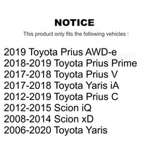 Charger l'image dans la galerie, Front Wheel Bearing 70-510094 For Toyota Yaris Prius C Prime V Scion xD iQ AWD-e iA