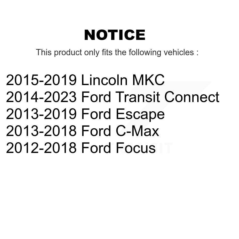 Front Wheel Bearing 70-510110 For Ford Escape Focus Transit Connect Lincoln MKC C-Max