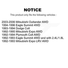 Load image into Gallery viewer, Rear Wheel Bearing 70-511013 For Mitsubishi Outlander Colt Plymouth Eagle Summit Dodge Expo LRV