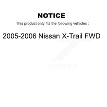 Charger l'image dans la galerie, Rear Wheel Bearing 70-511037 For 2005-2006 Nissan X-Trail FWD