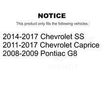 Charger l'image dans la galerie, Rear Wheel Bearing 70-511040 For Pontiac G8 Chevrolet SS Caprice