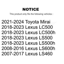 Charger l'image dans la galerie, Rear Wheel Bearing Hub Assembly 70-512453 For Lexus LS460 LC500 LS500 LS600h Toyota Mirai LS500h