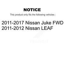 Charger l'image dans la galerie, Rear Wheel Bearing Hub Assembly 70-512494 For Nissan Juke LEAF