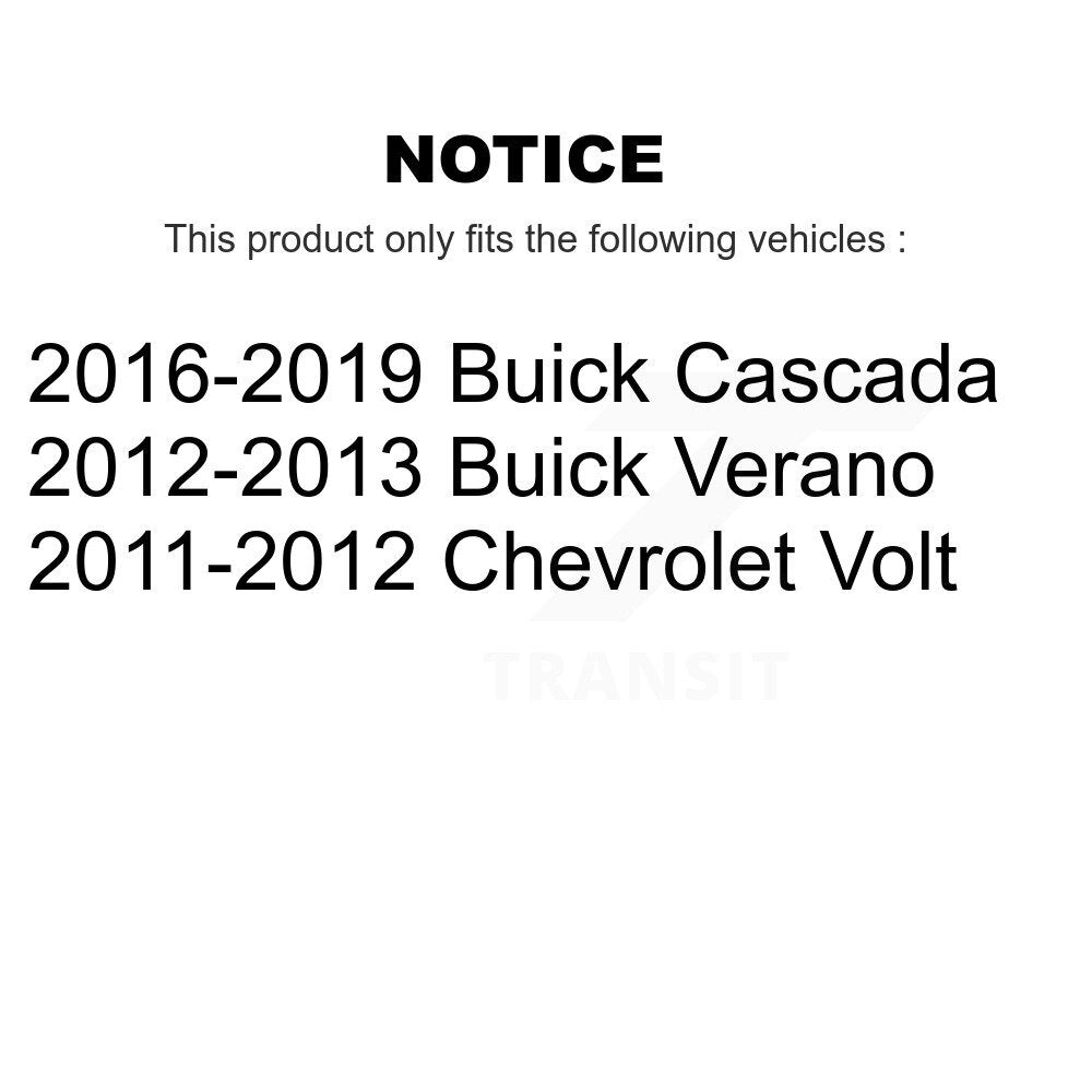 Rear Wheel Bearing Hub Assembly For Buick Verano Chevrolet Volt Cascada