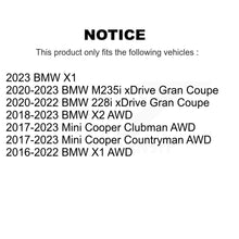 Charger l'image dans la galerie, Rear Wheel Bearing Hub Assembly 70-512582 For BMW X1 Mini Cooper Countryman X2 Clubman 228i xDrive
