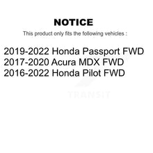 Load image into Gallery viewer, Rear Wheel Bearing Hub Assembly 70-512628 For Honda Pilot Acura MDX Passport FWD