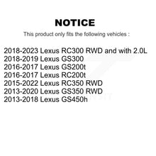 Charger l'image dans la galerie, Front Wheel Bearing Hub Assembly 70-513370 For Lexus GS350 RC350 RC300 GS450h GS300 RC200t GS200t