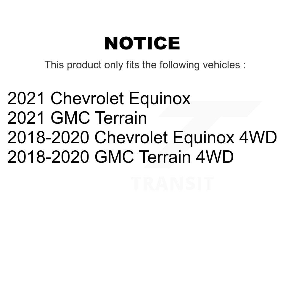 Wheel Bearing Hub Assembly For Chevrolet Equinox GMC Terrain 70-513442