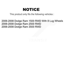 Load image into Gallery viewer, Front Wheel Bearing Hub Assembly For 2006-2008 Dodge Ram 1500 3500 2500 RWD