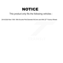 Load image into Gallery viewer, Front Wheel Bearing Hub Assembly For Ram 1500 70-515178