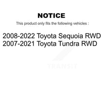 Charger l'image dans la galerie, Front Wheel Bearing Hub Assembly 70-515204 For Toyota Tundra Sequoia RWD
