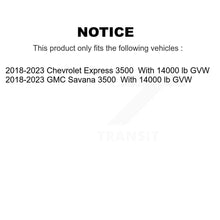 Charger l'image dans la galerie, Front Wheel Bearing Hub Assembly 70-KH1002 For GMC Savana 3500 Chevrolet Express With 14000 lb GVW