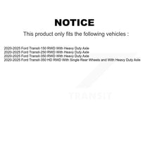 Charger l'image dans la galerie, Front Wheel Bearing Hub Assembly 70-KH2003 For Ford Transit-250 Transit-350 Transit-150 HD RWD