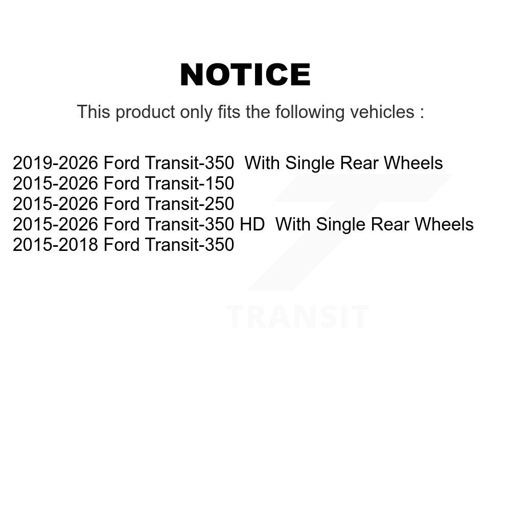 Rear Wheel Bearing Assembly 70-KH2005 For Ford Transit-250 Transit-350 Transit-150 HD