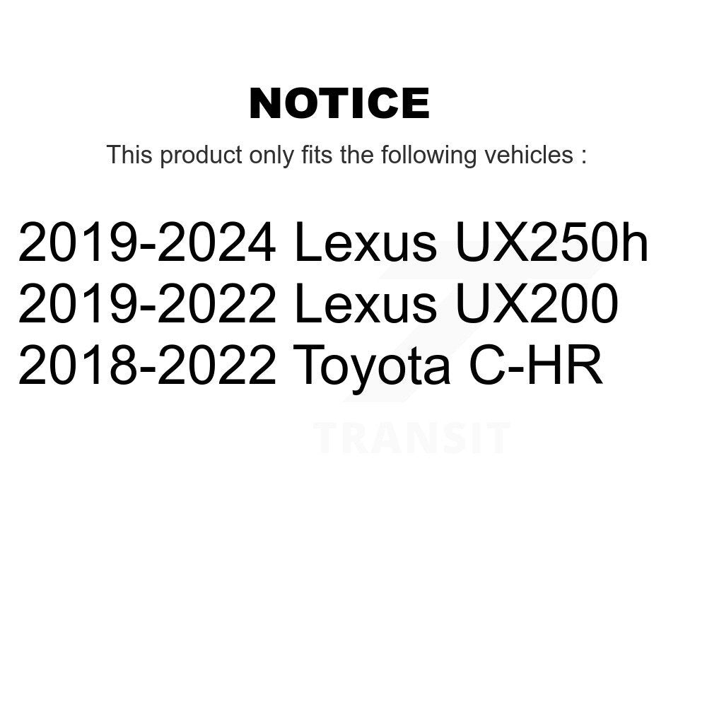 Front Wheel Bearing Hub Assembly For Toyota C-HR Lexus UX250h UX200 70-KH4000