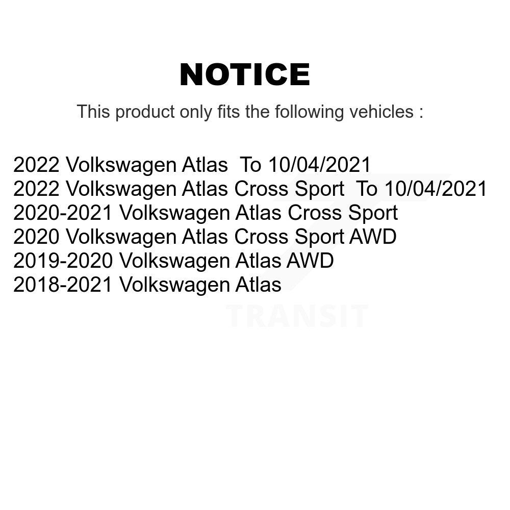 Wheel Bearing Hub Assembly 70-KH7500 For Volkswagen Atlas Cross Sport