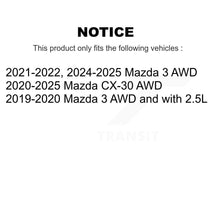 Charger l'image dans la galerie, Rear Wheel Bearing Hub Assembly 70-KH8001 For Mazda 3 CX-30