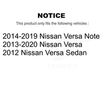 Load image into Gallery viewer, Front Right Suspension Strut Coil Spring Assembly For Nissan Versa Note