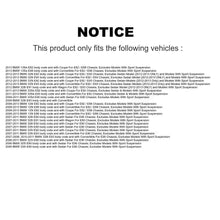 Charger l'image dans la galerie, Front Left Suspension Strut Coil Spring Assembly For BMW 323i 328i 335i 128i