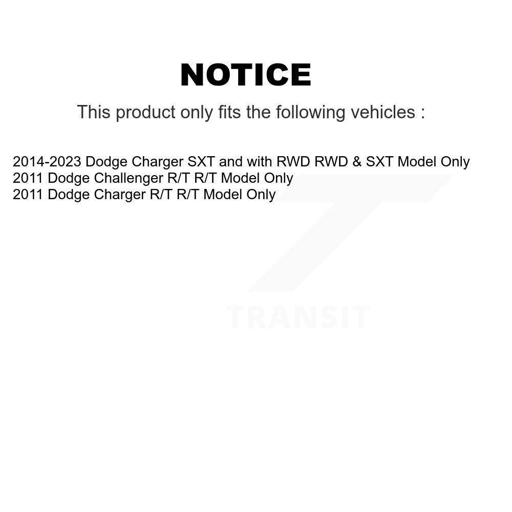 Front Suspension Strut Coil Spring Assembly For Dodge Charger Challenger