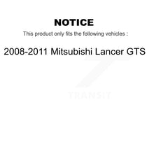 Charger l'image dans la galerie, Front Left Suspension Strut Coil Spring Assembly For 08-11 Mitsubishi Lancer GTS