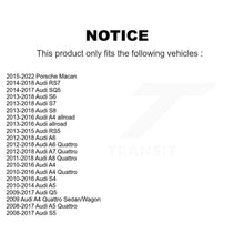 Charger l'image dans la galerie, Front Wheel Bearing Assembly Pair For Audi Q5 Porsche Macan A4 Quattro A5 S4 S5 A6 A7 SQ5 K70-100003