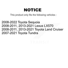 Charger l'image dans la galerie, Front Wheel Bearing Assembly Pair For Toyota Tundra Sequoia Lexus LX570 Land