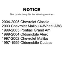 Load image into Gallery viewer, Front Wheel Bearing And Hub Assembly Pair For Chevrolet Pontiac Grand Am Malibu