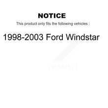 Load image into Gallery viewer, Front Wheel Bearing And Hub Assembly Pair For 1998-2003 Ford Windstar