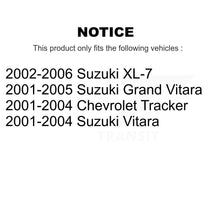 Charger l'image dans la galerie, Front Wheel Bearing &amp; Hub Assembly Pair For Suzuki Chevrolet Tracker XL-7 Grand