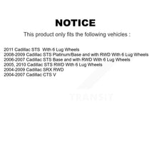 Load image into Gallery viewer, Front Wheel Bearing And Hub Assembly Pair For Cadillac CTS SRX STS