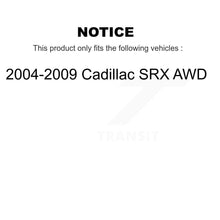 Charger l'image dans la galerie, Front Wheel Bearing And Hub Assembly Pair For 2004-2009 Cadillac SRX AWD