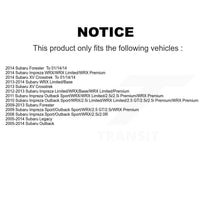 Load image into Gallery viewer, Front Wheel Bearing Hub Assembly Pair For Subaru Outback Forester Impreza Legacy
