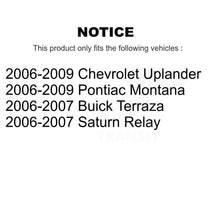 Load image into Gallery viewer, Front Wheel Bearing Hub Assembly Pair For Chevrolet Uplander Buick Terraza Relay