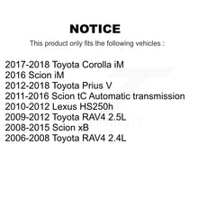 Charger l'image dans la galerie, Front Wheel Bearing And Hub Assembly Pair For Toyota RAV4 Scion xB Prius V tC iM