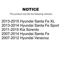 Load image into Gallery viewer, Front Wheel Bearing And Hub Assembly Pair For Hyundai Kia Sorento Santa Fe Sport