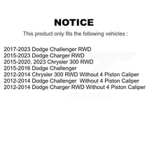 Charger l'image dans la galerie, Front Wheel Bearing Hub Assembly Pair For Dodge Charger Challenger Chrysler 300