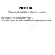 Charger l'image dans la galerie, Front Wheel Bearing And Hub Assembly Pair For Ford F-150