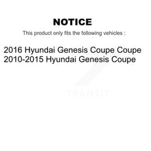 Load image into Gallery viewer, Front Wheel Bearing And Hub Assembly Pair For Hyundai Genesis Coupe
