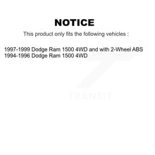 Load image into Gallery viewer, Front Wheel Bearing And Hub Assembly Pair For Dodge Ram 1500