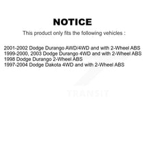Load image into Gallery viewer, Front Wheel Bearing And Hub Assembly Pair For Dodge Dakota Durango