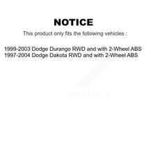 Charger l'image dans la galerie, Front Wheel Bearing And Hub Assembly Pair For Dodge Dakota Durango