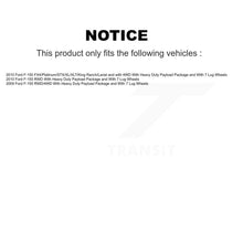 Charger l'image dans la galerie, Front Wheel Bearing And Hub Assembly Pair For Ford F-150