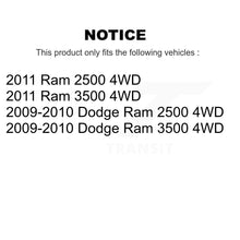 Load image into Gallery viewer, Front Wheel Bearing And Hub Assembly Pair For Dodge Ram 2500 3500 4WD