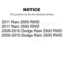 Load image into Gallery viewer, Front Wheel Bearing And Hub Assembly Pair For Dodge Ram 2500 3500 RWD