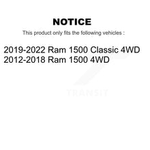 Load image into Gallery viewer, Front Wheel Bearing And Hub Assembly Pair For Ram 1500 Classic